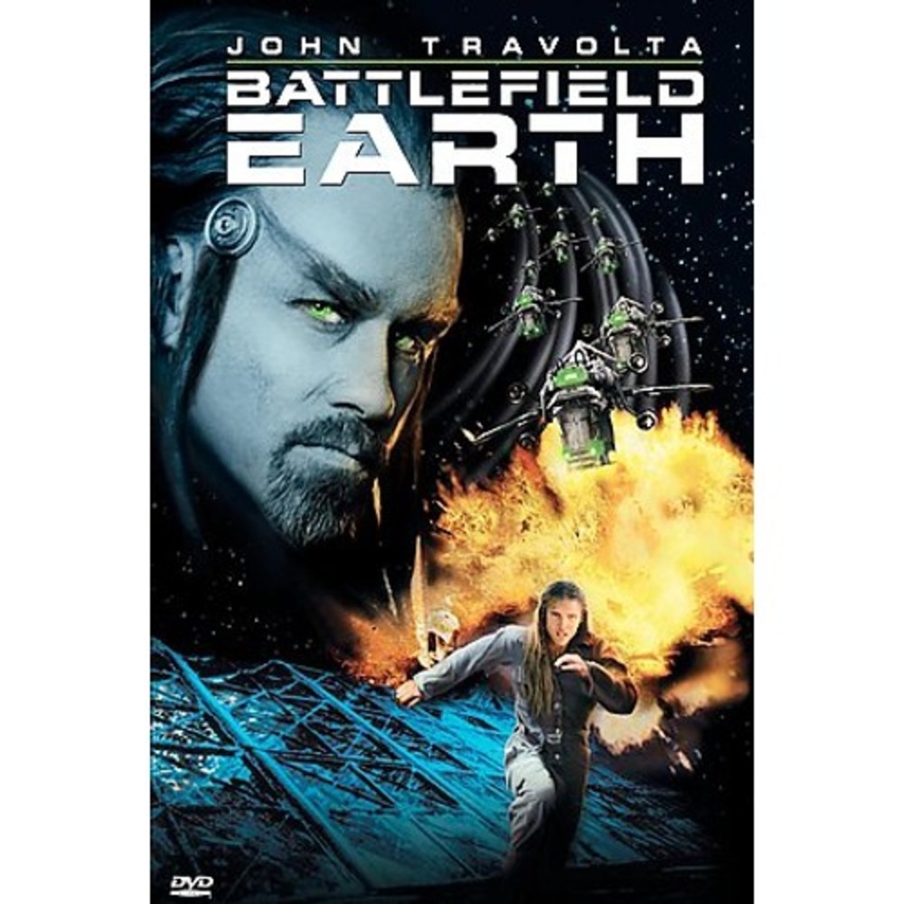 Battlefield Earth DVD 2001 Special Edition John Travolta Sci-Fi Vintage Movie